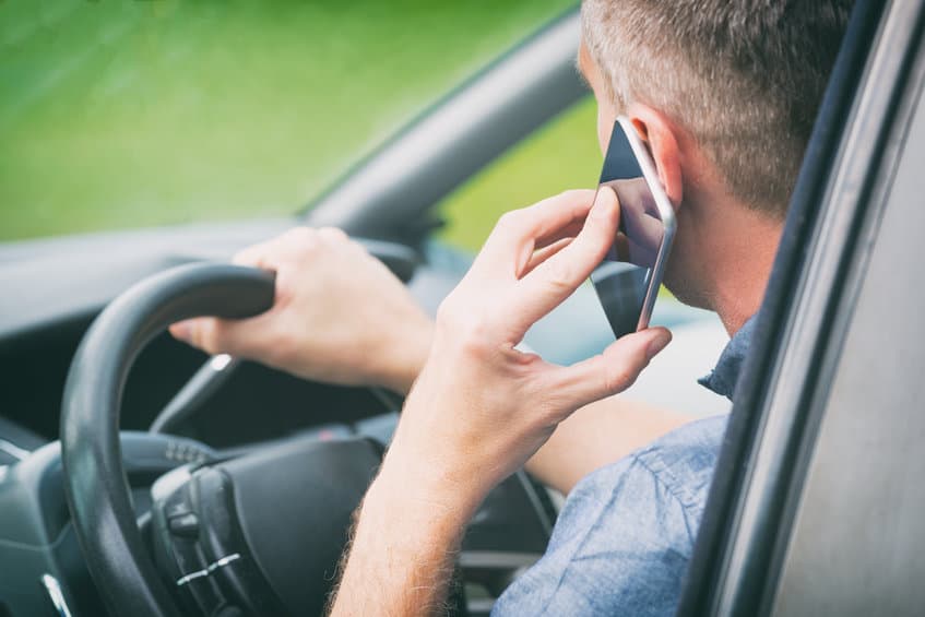 Changes to law on using devices while driving