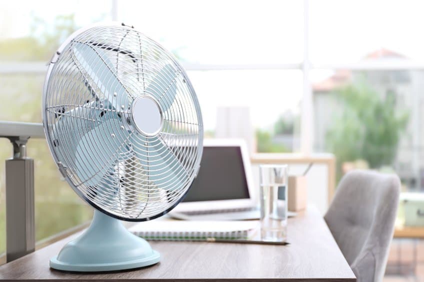 Working safely indoors in hot weather